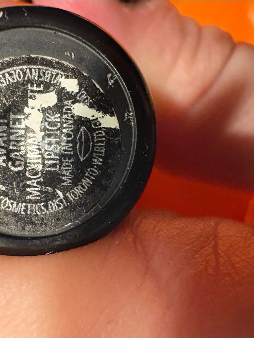 MAC Cosmetics Avant Garnet Lipstick - Deep Red